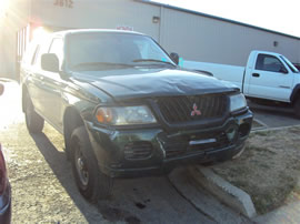 2000 MITSUBISHI MONTERO SPORT ,3.0L AUTO, 4DR 2WD, COLOR GREEN, STK 143685